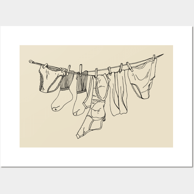 Laundry Day Wall Art by NickiPostsStuff